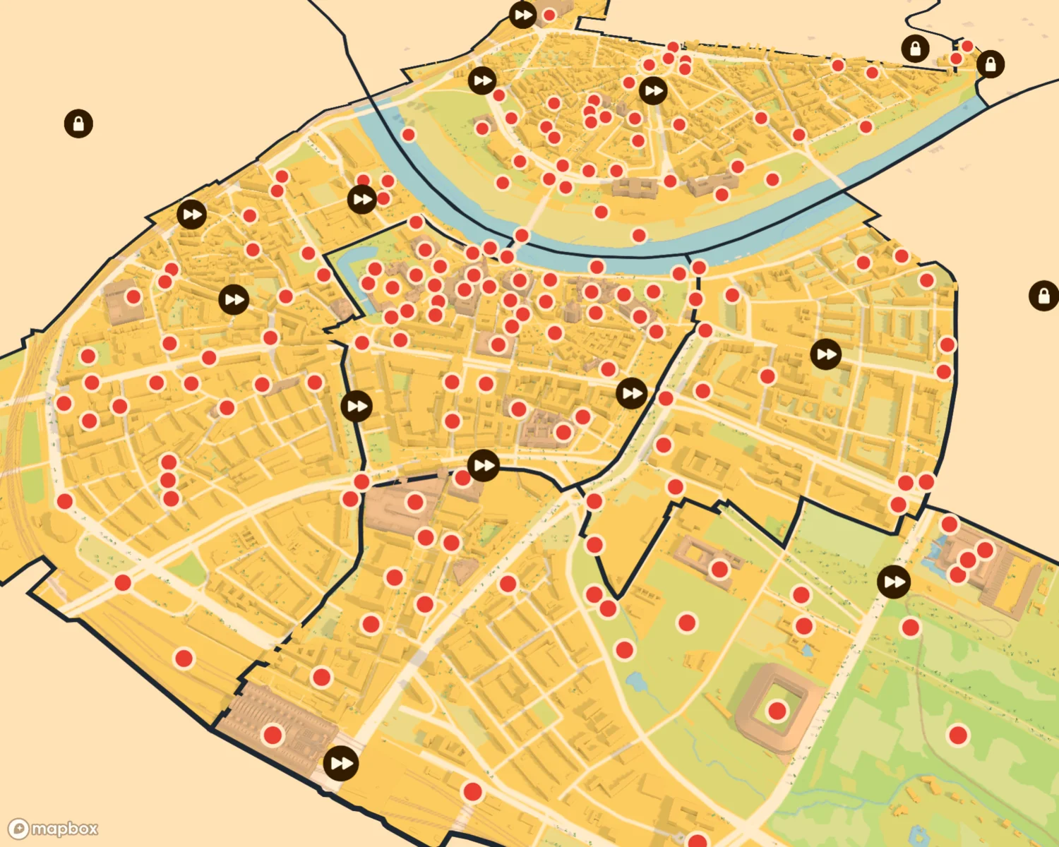Map of Dresden